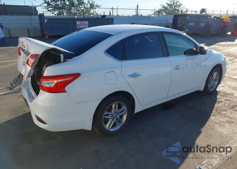 2016 Nissan Sentra S из США, поврежденный, VIN 3N1AB7AP0GY304953